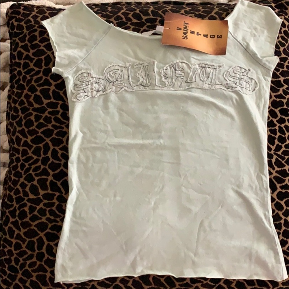 All saints RARE original vintage, stitched T-shirt NWT